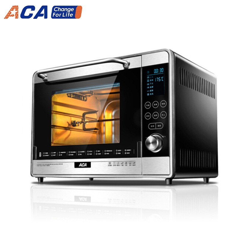 北美电器（ACA）电烤箱家用 36L电子式 高端智能电脑控制ATO-36A8