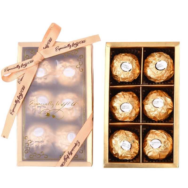 费列罗（Ferrero Rocher）进口巧克力礼盒装婚庆喜糖结婚礼物伴手礼生日礼物情人节礼物零食 红色主图6