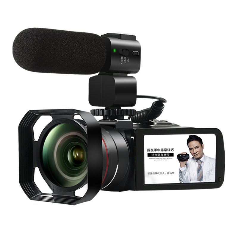 ŷ�ORDRO����������Z82�������ѧ�佹¼�������ֱ��dv¼��������ֳֶ���Ƶ���Ļ���vlog��¼һ���