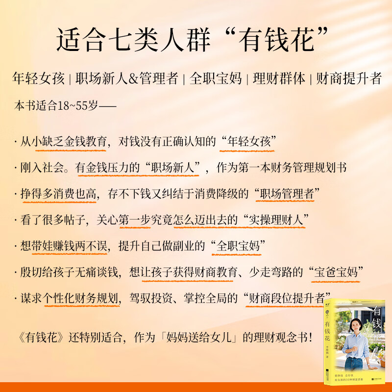 有钱花（女性财富觉醒之书！愿你拥有赚钱的能力，管钱的智慧，花钱的底气！）