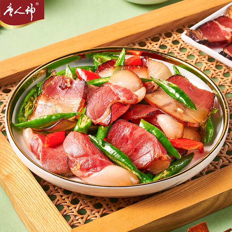 唐人神湘式腊肉湖南特产地道腊味腊肉 500g 湘式腿肉