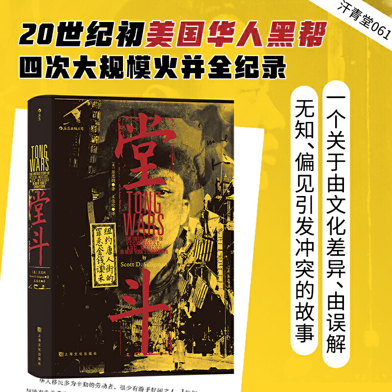 汗青堂丛书06:堂斗(纽约唐人街的罪恶金钱与谋杀)(精)