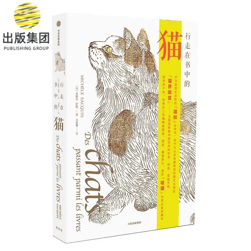 行走在书中的猫