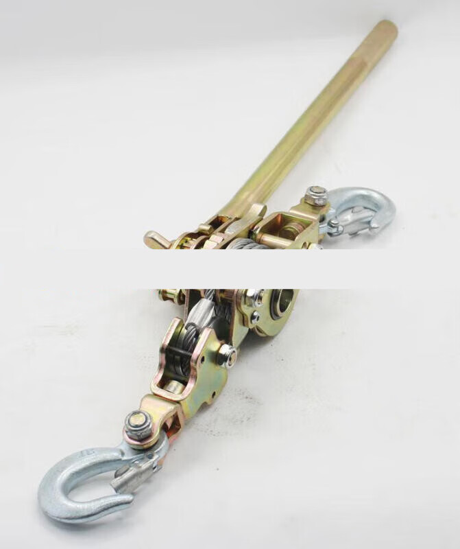 黍鱼jx-20紧线器导线拉线器电缆收紧器拉拔器钢丝绳卡线器 1吨紧线器