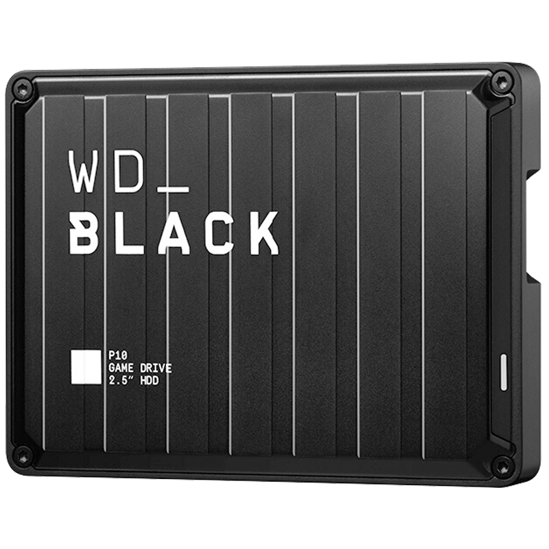 西部数据（WD） WD_BLACK P10游戏移动硬盘套装版 高速传输 兼容Mac/PS4/PS5 【游戏黑盘】高速游戏 移动机械硬盘 2TB10046552795829