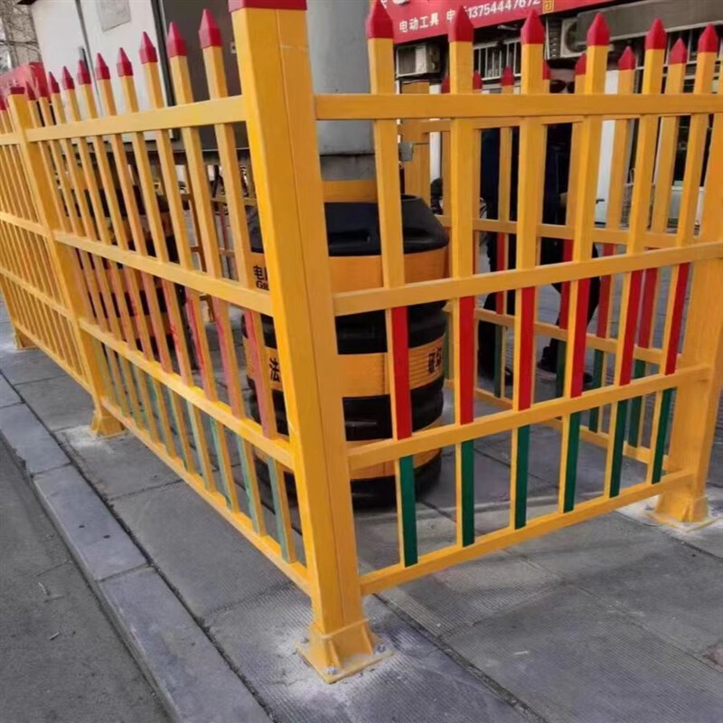 御舵玻璃钢绝缘电力安围栏固定式工厂污水池安防护栏变压器隔离栏