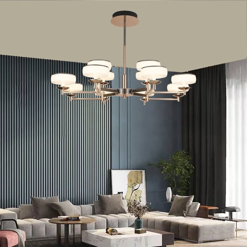 pdq往事照明客厅餐厅卧室吊灯航空铝材精灵控制