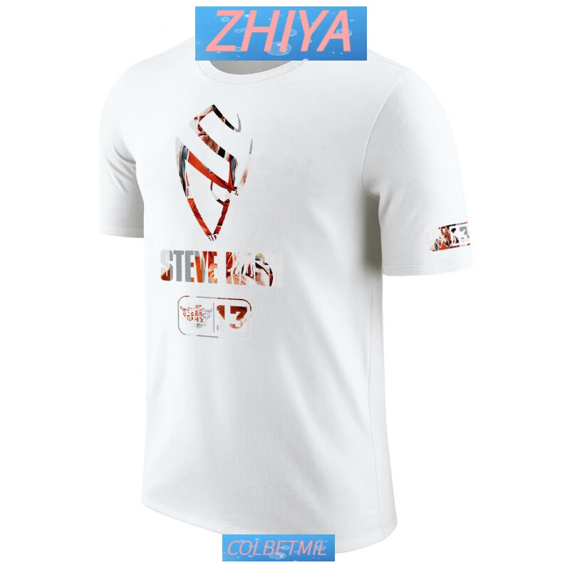 colbetmil太阳队纳什标志logo 13号夜光反光烫金镭射炫彩 定制短袖t恤