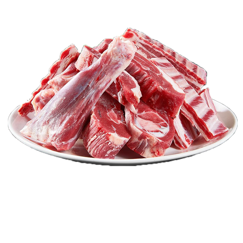 元牧希 满肉手把肉1kg/2斤手切抓羊肉火锅炖煮食材原切新鲜冷冻生鲜