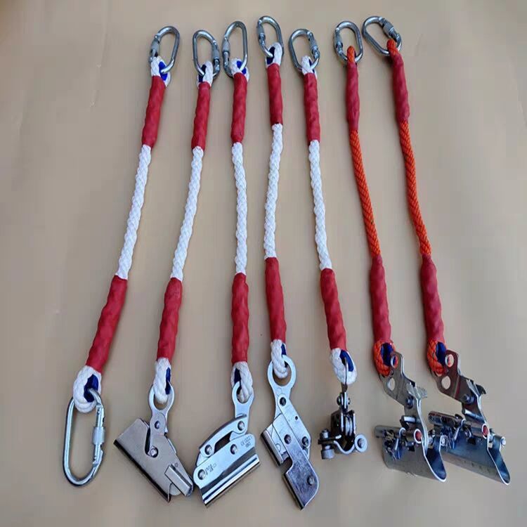 安全绳自锁器钢丝绳自锁扣高空锁绳器吊篮自锁器下吊防坠器自锁卡 1号