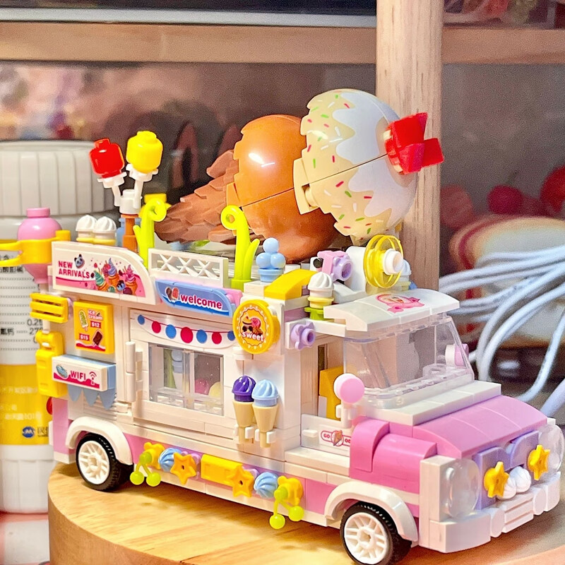 兼容乐高积木街景男孩女生日礼物六一儿童节玩具拼装立体模型摆件