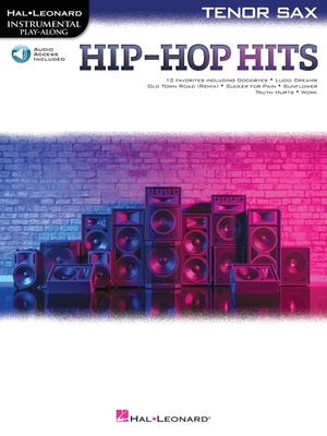 【预订】hip-hop hits for tenor sax play-along