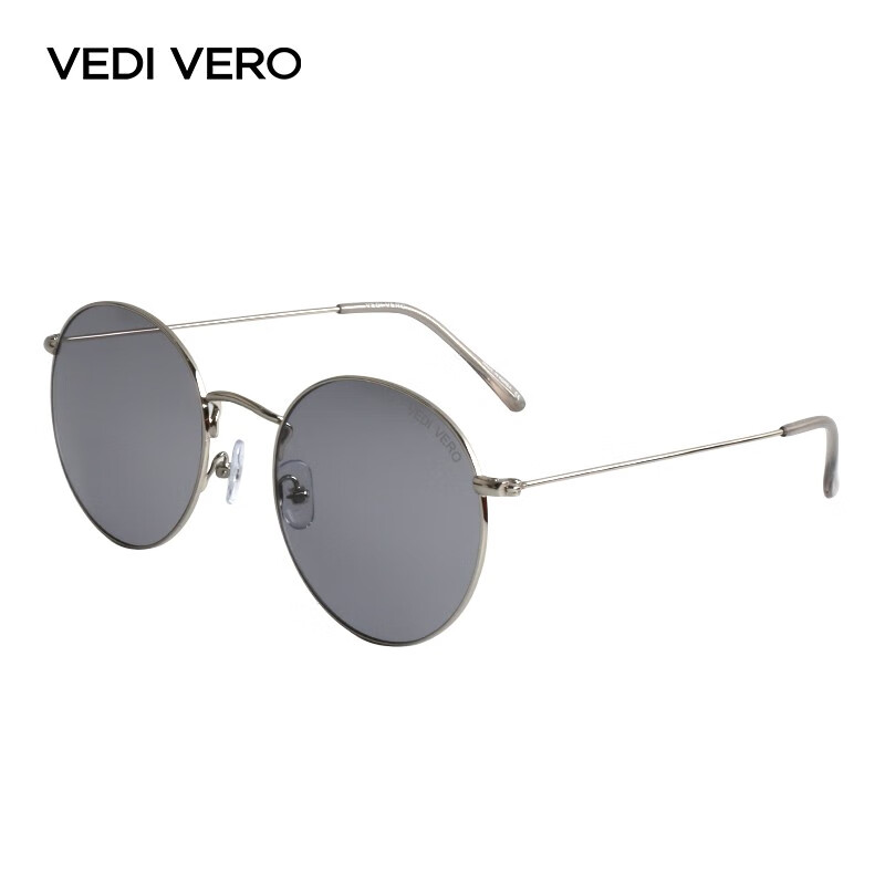 VEDI VERO 中性款金属复古风眼镜太阳镜 VE948 银色