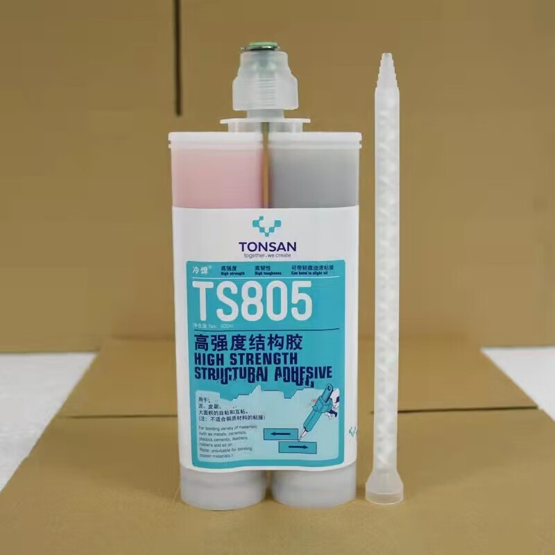 锦夏定制适用于新ts805高强度结构胶805胶水高韧性胶粘剂400ml
