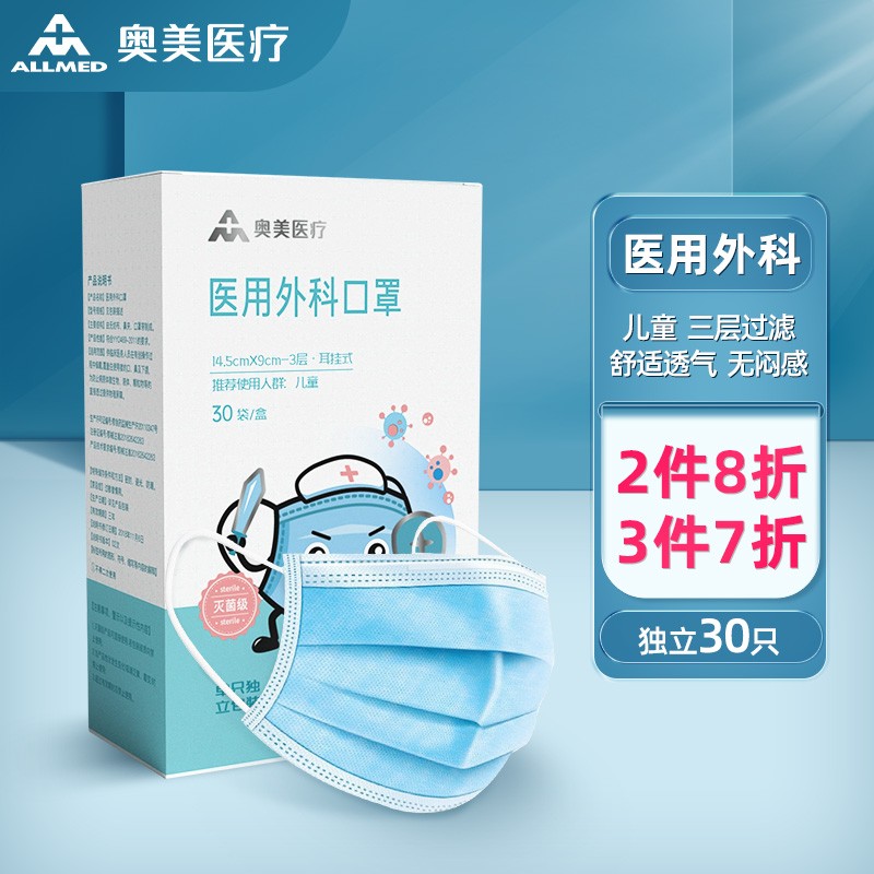奥美医疗口罩价格走势:高品质低价口罩首选