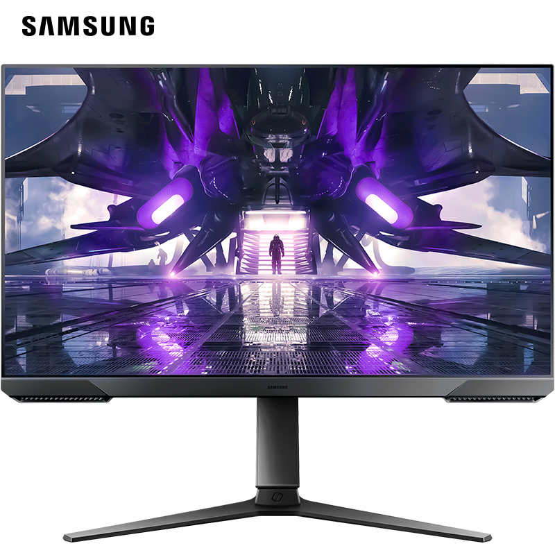 三星（SAMSUNG）27英寸 144Hz 1ms 三面微边 FreeSync 旋转升降底座 玄龙骑士 电竞显示器(S27AG302NC)
