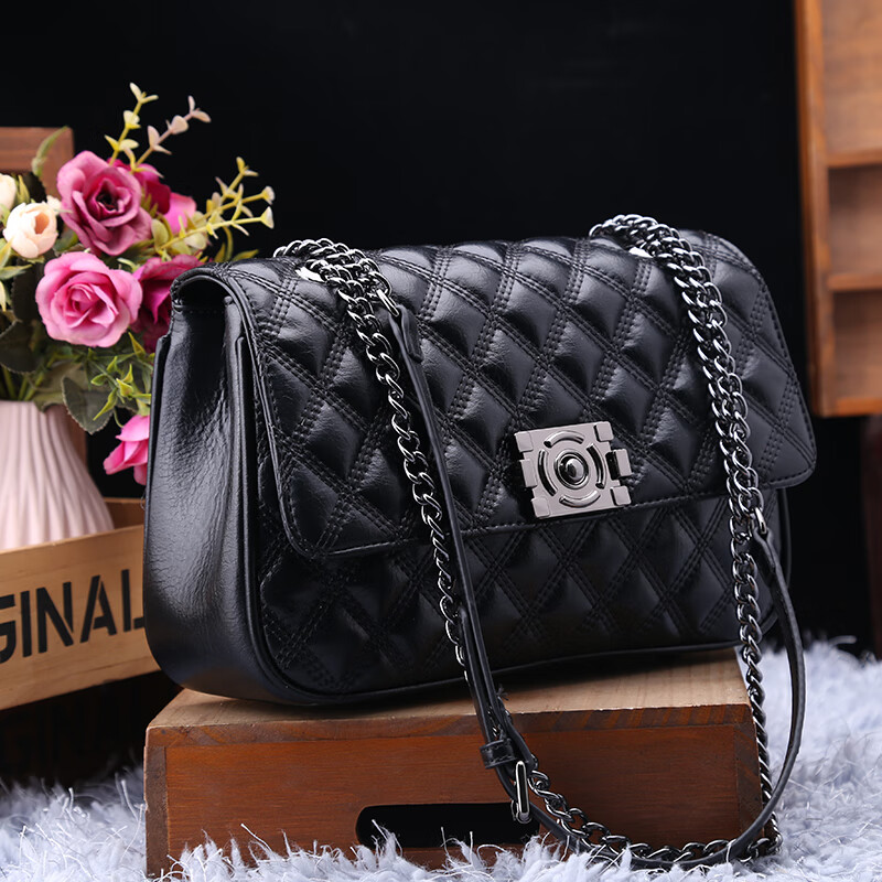 酷奇袋鼠(kuqidaishu)酷奇包包女包时尚链条包单肩包百搭洋气单肩斜