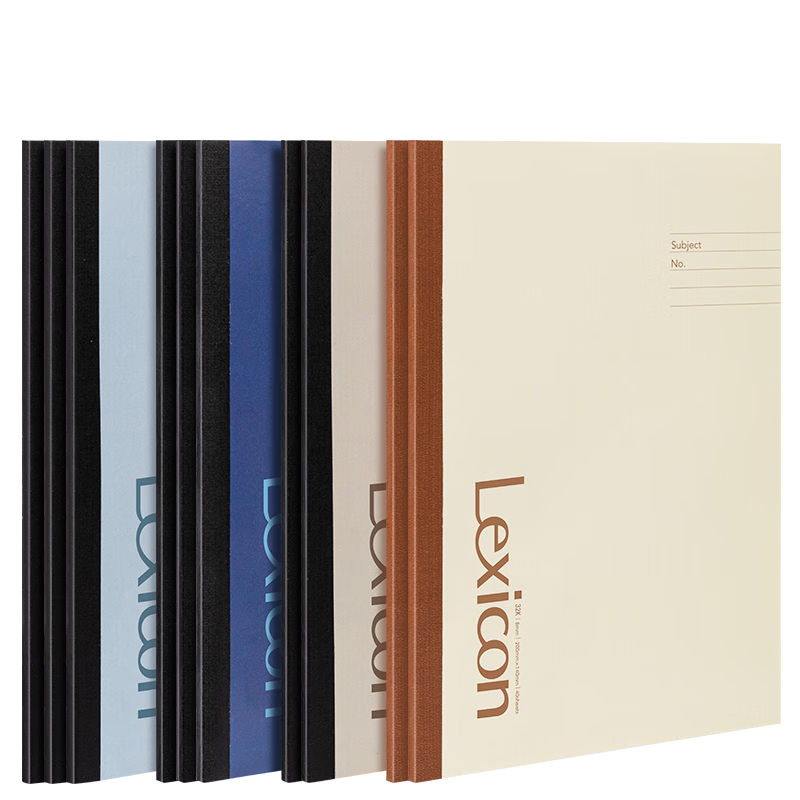 得力（deli）A5/50张无线装订软抄本 记事本/ 工作笔记本本子/ 日记本 文具办公用品(混)(10本/包)BD107