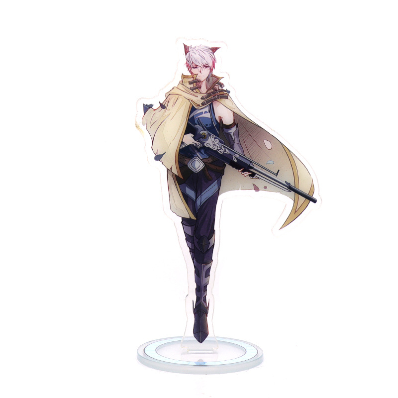 樱云漫手游周边立牌安琪拉公孙离庄周大乔百里守约李白双面亚克力摆件