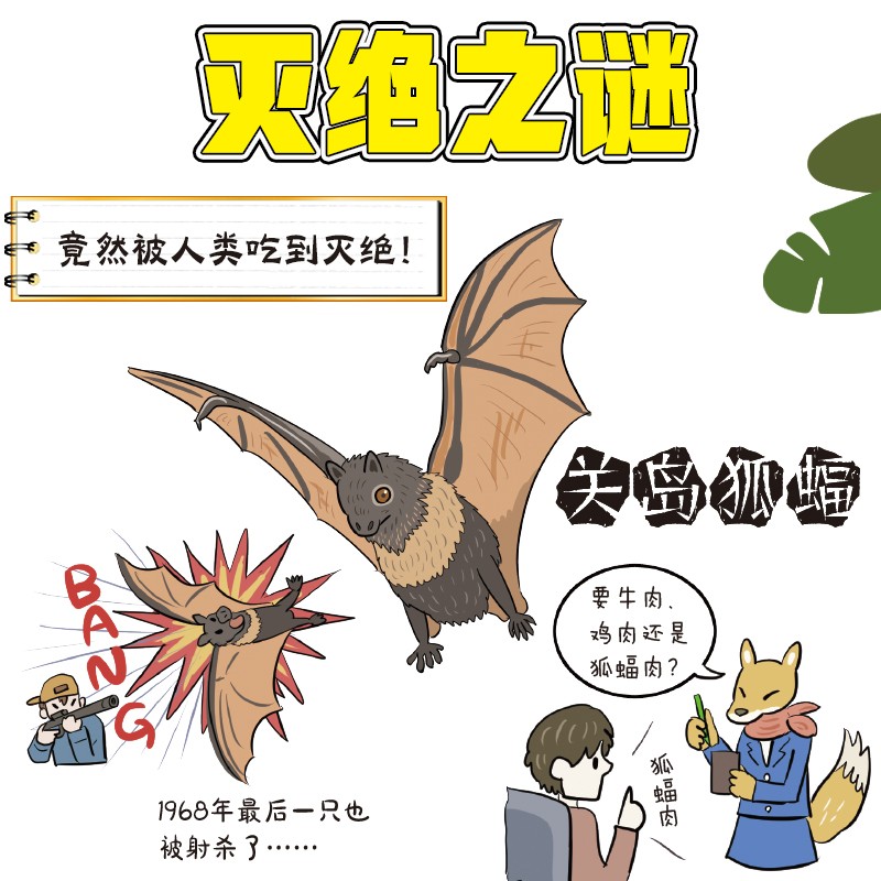 奇妙图书馆 灭绝动物档案 揭秘77种动物搞笑又奇葩的日常 灭绝生物图鉴 灭绝动物科普书籍 有趣的灭绝动物图鉴书籍详情图