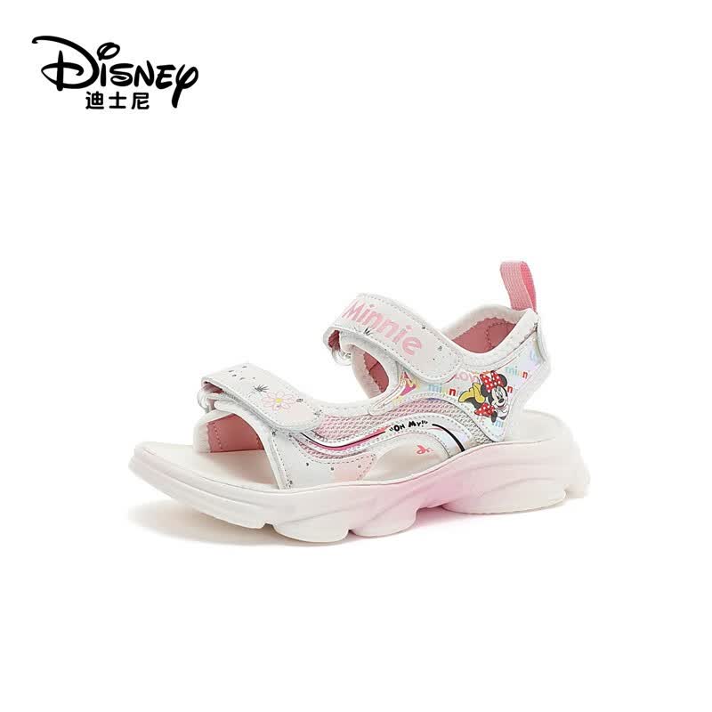 Disney迪士尼童鞋女童凉鞋夏季时尚公主软底渐变女孩儿童鞋子DS2382819粉色29使用感如何?