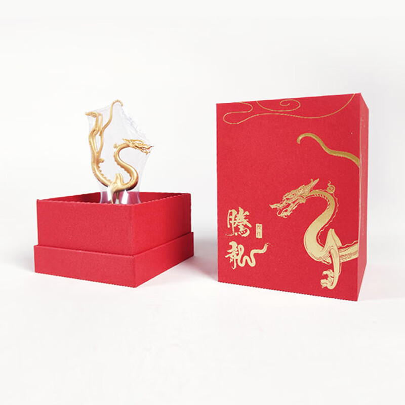 陕西歴史博物館陕西历史博物馆 馆藏腾龙文创铜摆件商务礼品长辈生日礼物礼盒装 腾龙摆件(铜)