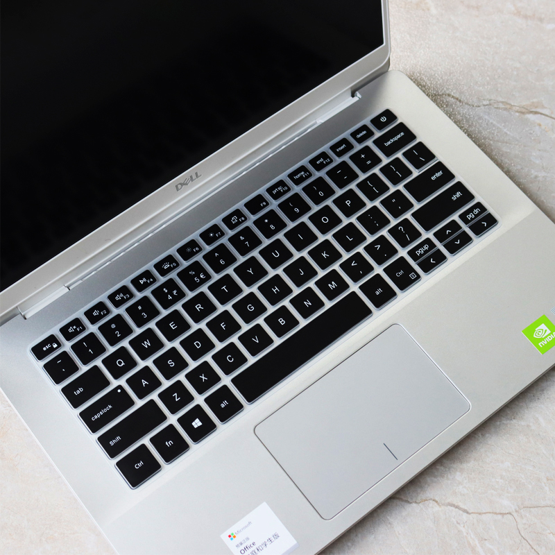 洋典 戴尔灵越inspiron 5490 5493键盘膜成就3400 5402屏幕防刮贴膜