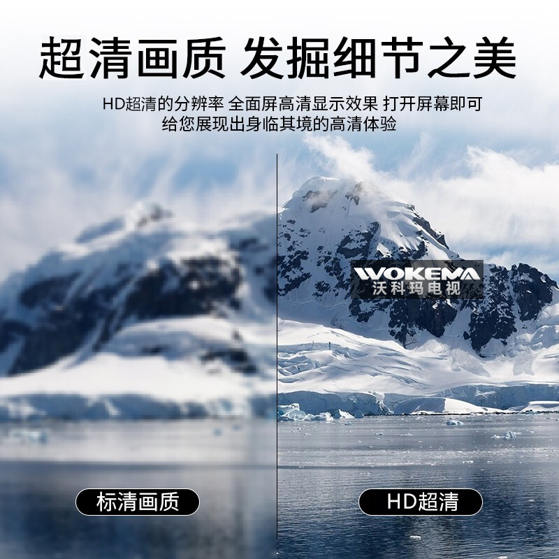 沃科玛（WOKEMA）小尺寸电视 高清防爆屏 教育网络 平板 液晶电视机 整机配件保三年