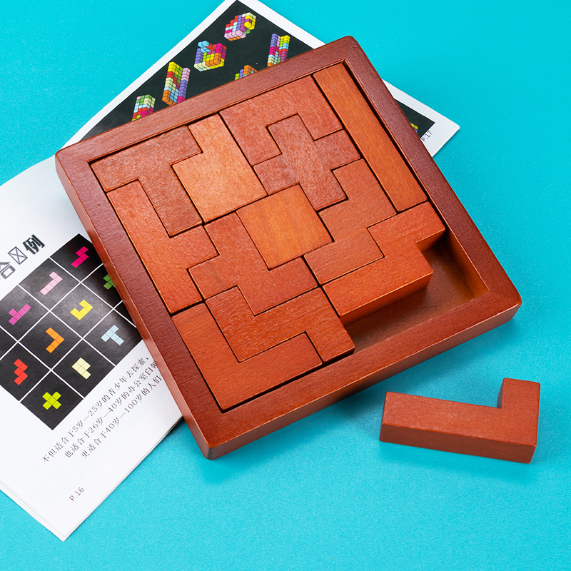 老年人解闷神器智力训练打发时间减解压老人玩具万代 十三块(复古版)