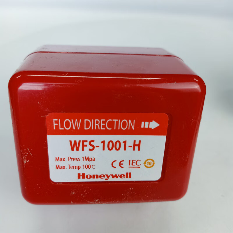 霍尼韦尔（Honeywell）WFS-1001-H水流开关8001-H水管流量开关传感器 老款WFS-1001-H 红色