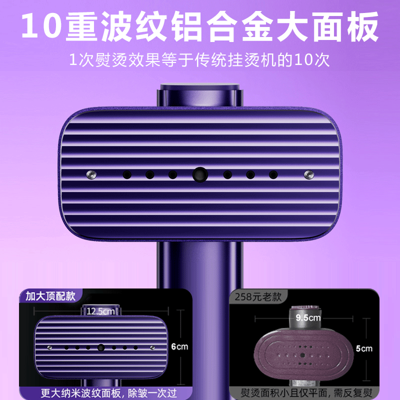 小巢糖（nesugar）挂烫机手持家用熨烫机小型电熨斗蒸汽便携式出差旅行烫衣服神器宿舍平熨大功率高温杀菌除螨迷你 立式增压挂烫机【升级30g/min大蒸汽