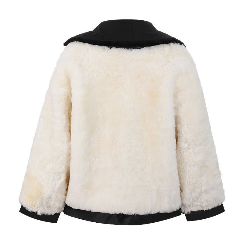 羊毛一体羊皮袄男士防寒袄子中老年皮毛一体羊皮袄外套羊毛棉袄男加厚