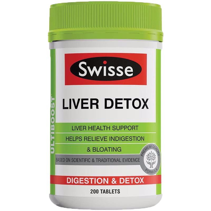 swisse斯维诗高浓度奶蓟草护肝片 经典版 200粒/瓶