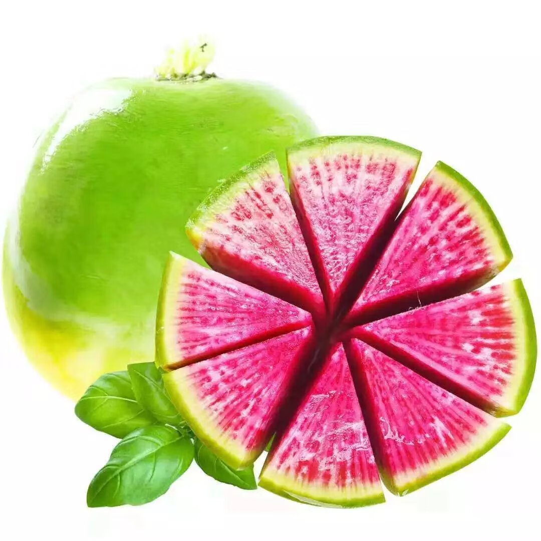 【精选现发】山东蔬菜心里美萝卜满堂红新鲜水果萝卜绿皮红心胭脂