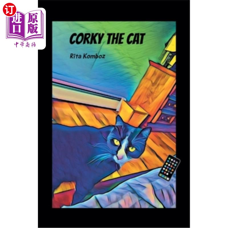 海外直订corky the cat 科基猫