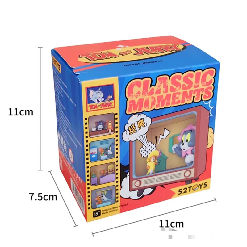 猫和老鼠经典moment系列盲盒潮玩手办面摆件礼物 经典系列~盲盒1个