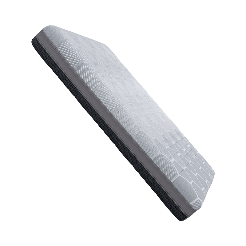 8H床垫 小米(MI)生态链 黑金刚超大口径弹簧乳胶床垫 双面床垫TD 黄麻偏硬床垫 1.8m 寂静灰 180*200*25cm