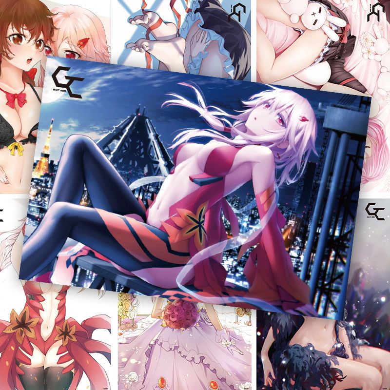 罪恶王冠海报楪祈动漫二次元周边画报超大装饰墙贴挂画 罪恶王冠 海报