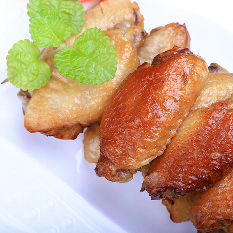 虎钢馋东北特产黑龙江哈尔滨一手店卤味熟副食熏酱鸡翅中奥尔良烤翅