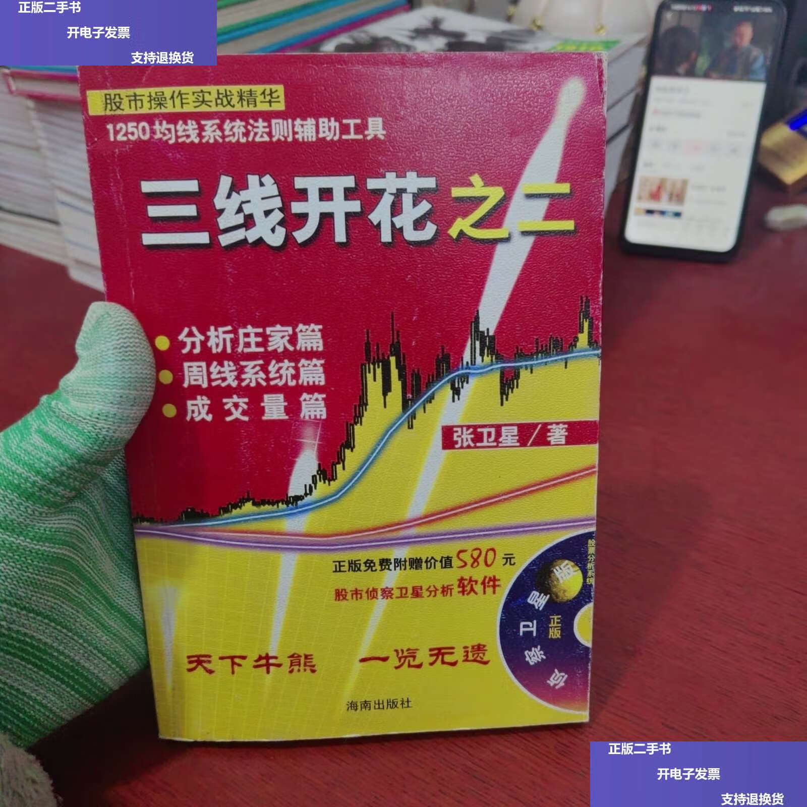 【二手9成新】三线开花之二, 附光盘 /张卫星 海南