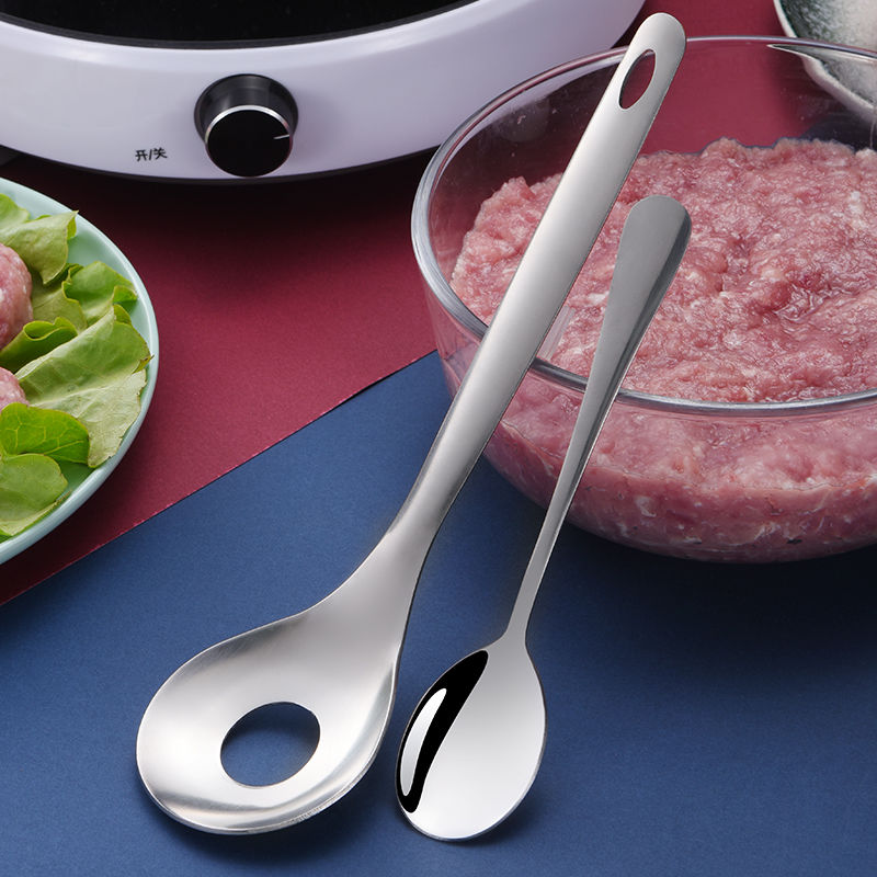 肉丸勺做挤丸子神器鱼丸肉丸子制作器家用肉圆模具勺子工具彩虹鸟 1支