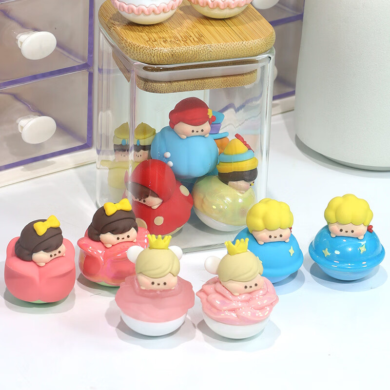 萌粒盲袋崽崽可爱萌粒摆件盲盒生日礼物女生走心 盲袋一包(每包一颗)