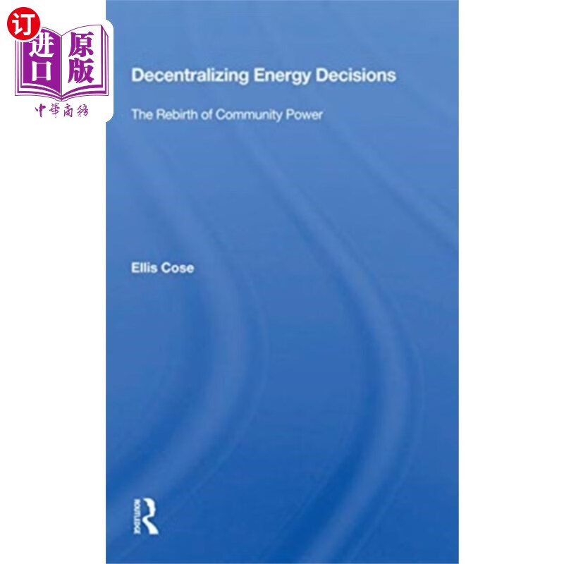 海外直订decentralizing energy decisions 分散能源决策