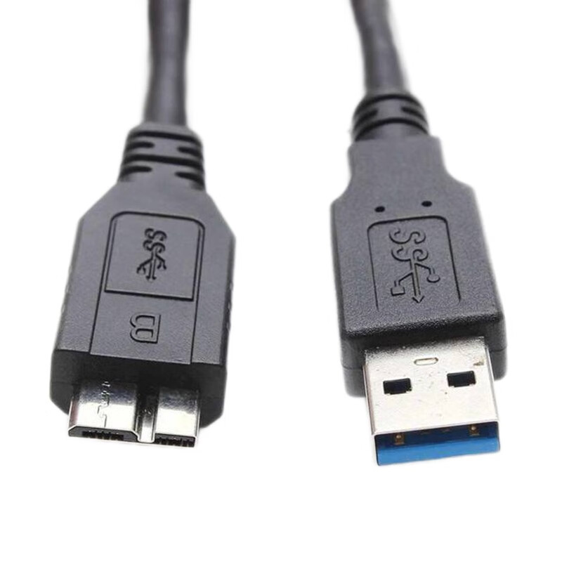 0 micro-b转usb-a 线长50厘米高速数据线一根