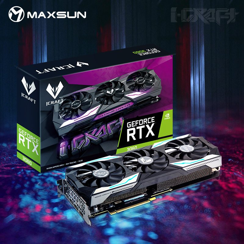 铭瑄（MAXSUN）MS-GeForce RTX3060 iCraft OC 12G  DLSS 电竞之心/电脑游戏/光追/直播/设计 显卡 属于什么档次？