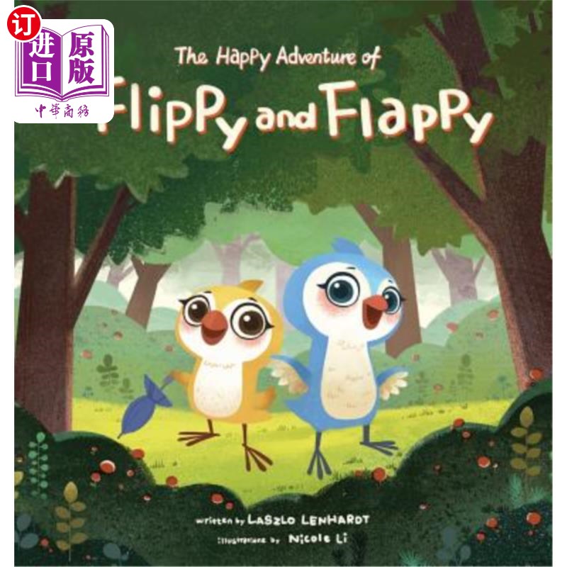海外直订the happy adventure of flippy and flappy 轻浮和炫耀的