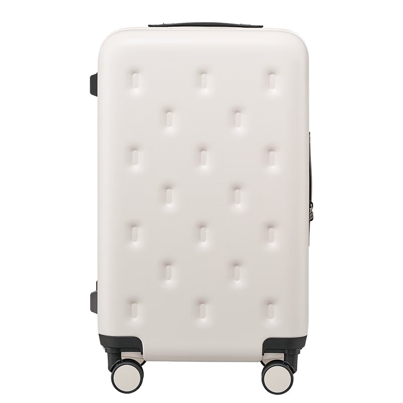 【95成新】米家小米行李箱22英寸拉杆箱多功能旅行箱万向轮密码箱男女箱子奶油白