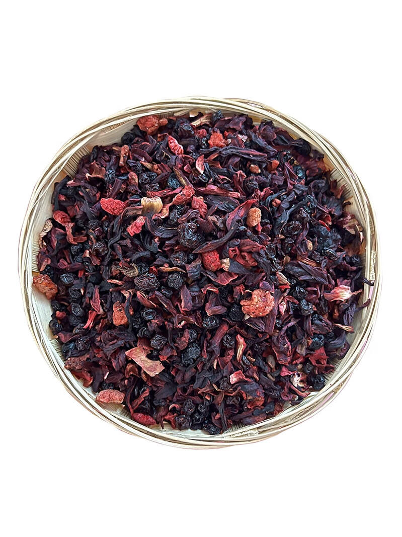 滇初厦门花果茶500g朗姆覆盆子水果花茶樱桃玫瑰网红草莓茶酸甜水果茶