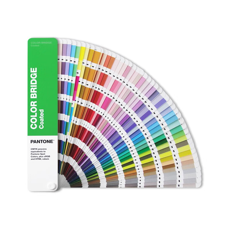 国际通用色彩桥梁gp6102b专色四色cu卡rgb/cmyk色卡 新版 光面铜版纸