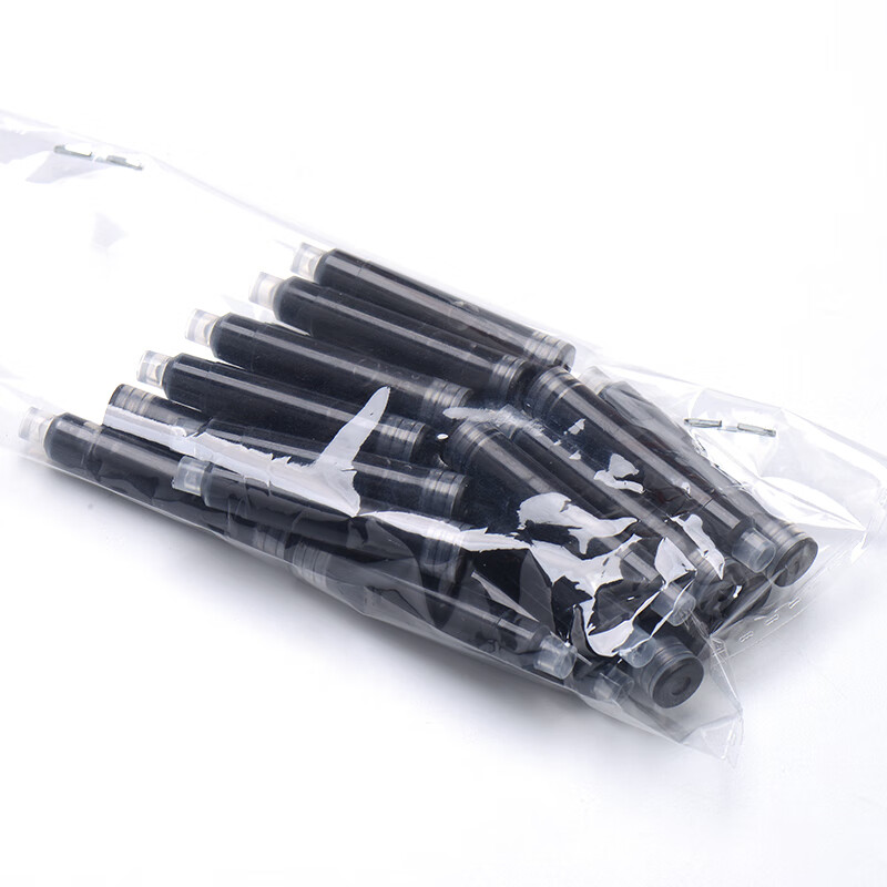 DUKE公爵圣诞节系列套装4红色气氛款铱金笔钢笔墨水笔自用书写送人自用书写顺滑可用墨囊 简易墨水囊（20只）